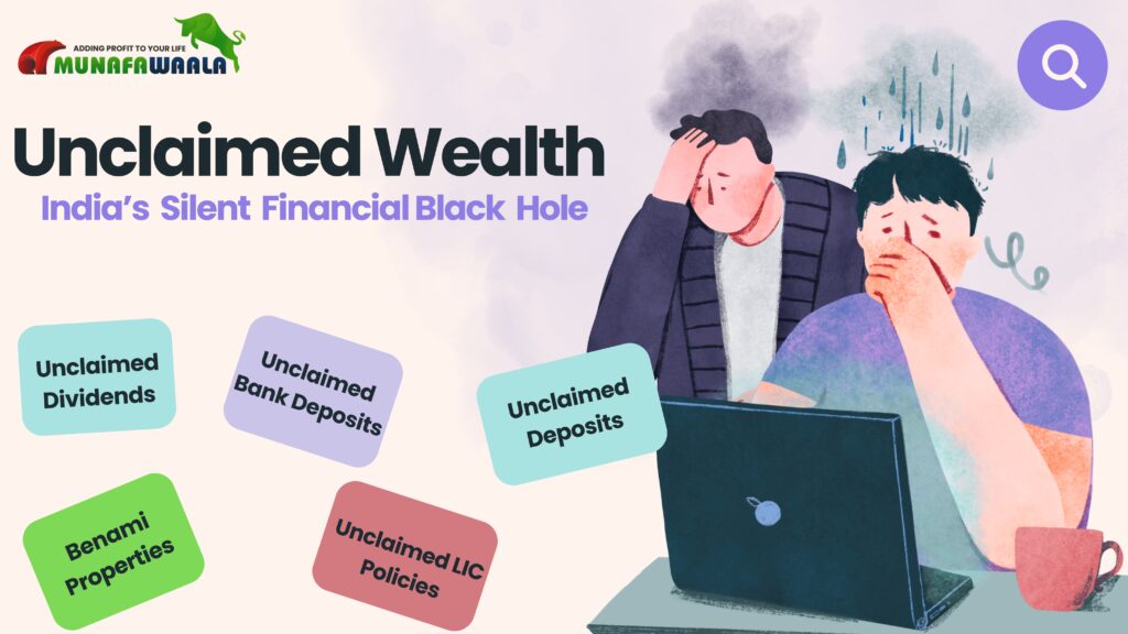 Unclaimed Wealth in India: The Silent Crisis of Dormant Deposits, Dividends, Insurance, and Benami Properties